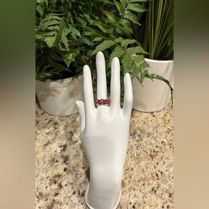 NWOT Solid 14K Siam Ruby Ring